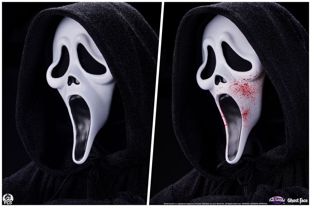 Scream Estatua Elite Series 1/2 Ghost Face Collector's Edition 98 cm