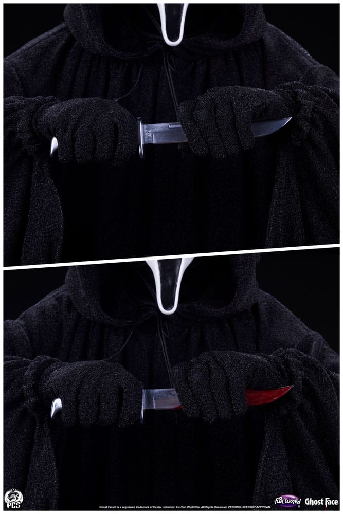 Scream Estatua Elite Series 1/2 Ghost Face Collector's Edition 98 cm