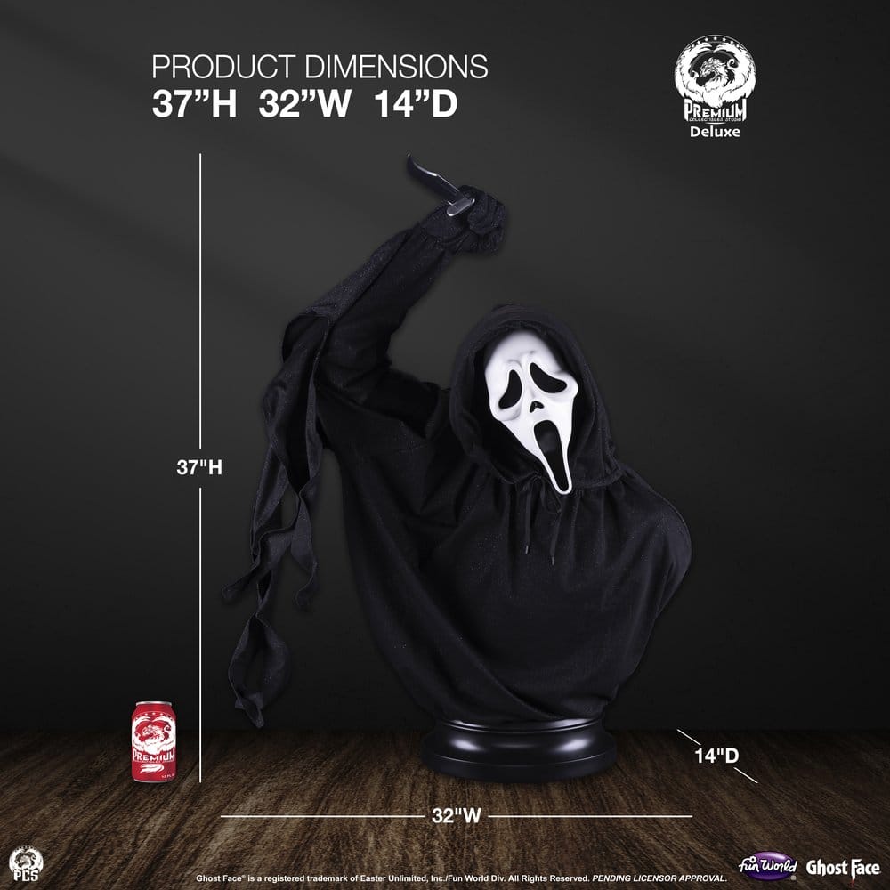 Ghost Face Busto 1/1 Deluxe Edition 94 cm
