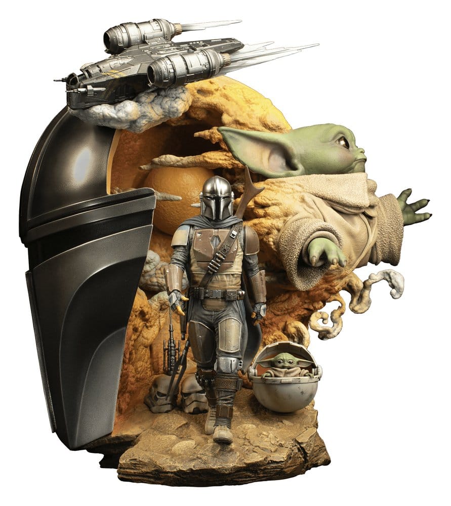 Star Wars: The Mandalorian Busto Fine Art 41 cm Frikytopia