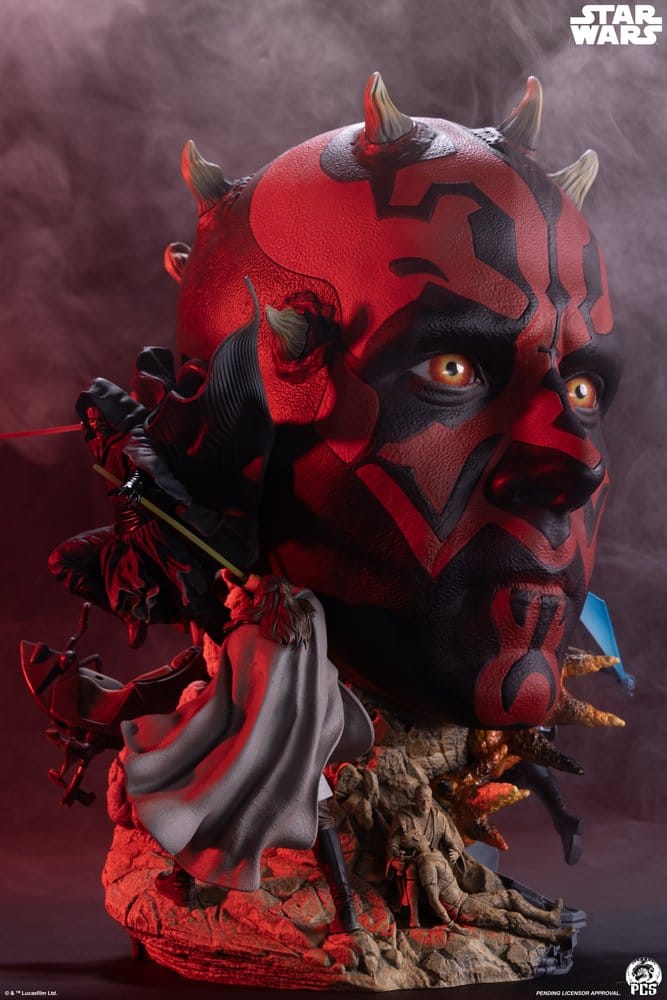 Star Wars Fine Art Busto Darth Maul 37 cm