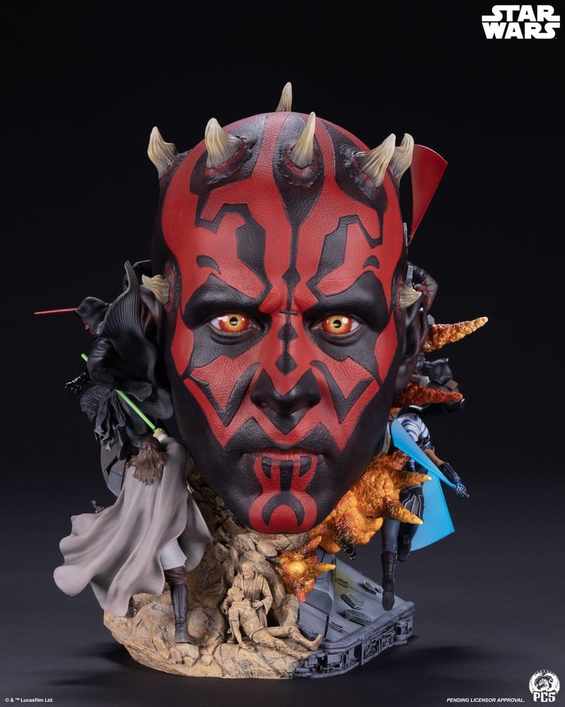 Star Wars Fine Art Busto Darth Maul 37 cm