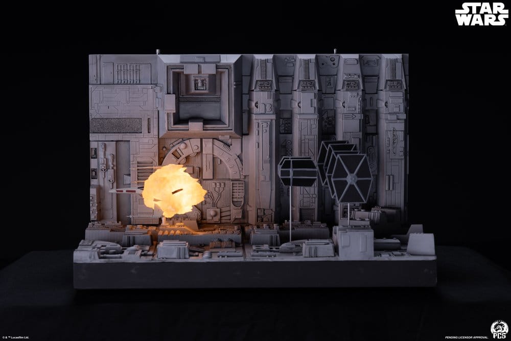 Star Wars Movie Moments Mini Scale Diorama Trench Run 23 cm Frikytopia