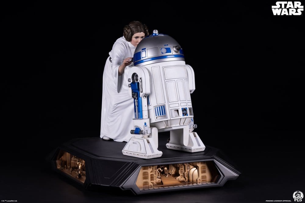 Star Wars Estatua 1/3 Princess Leia 48 cm