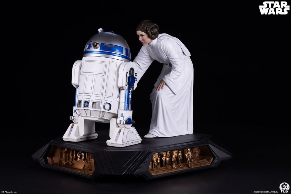 Star Wars Estatua 1/3 Princess Leia 48 cm
