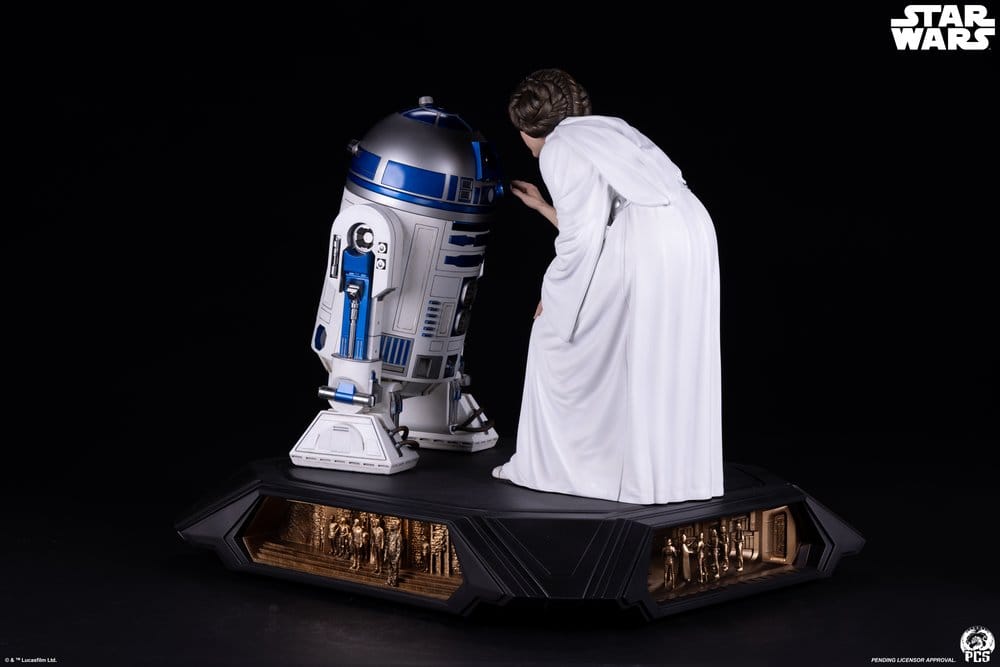 Star Wars Estatua 1/3 Princess Leia 48 cm