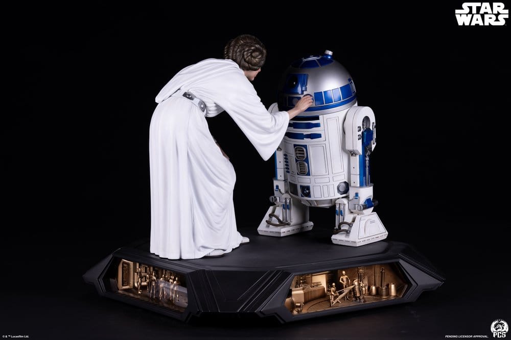 Star Wars Estatua 1/3 Princess Leia 48 cm
