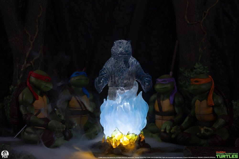 Tortugas Ninja (Movie Moments) Mini Scale Diorama Splinter's Spirit 36 cm