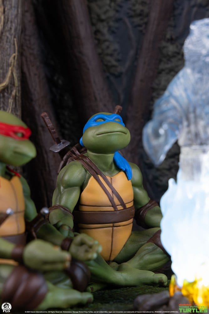 Tortugas Ninja (Movie Moments) Mini Scale Diorama Splinter's Spirit 36 cm