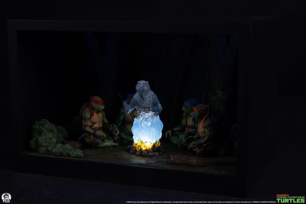 Tortugas Ninja (Movie Moments) Mini Scale Diorama Splinter's Spirit 36 cm