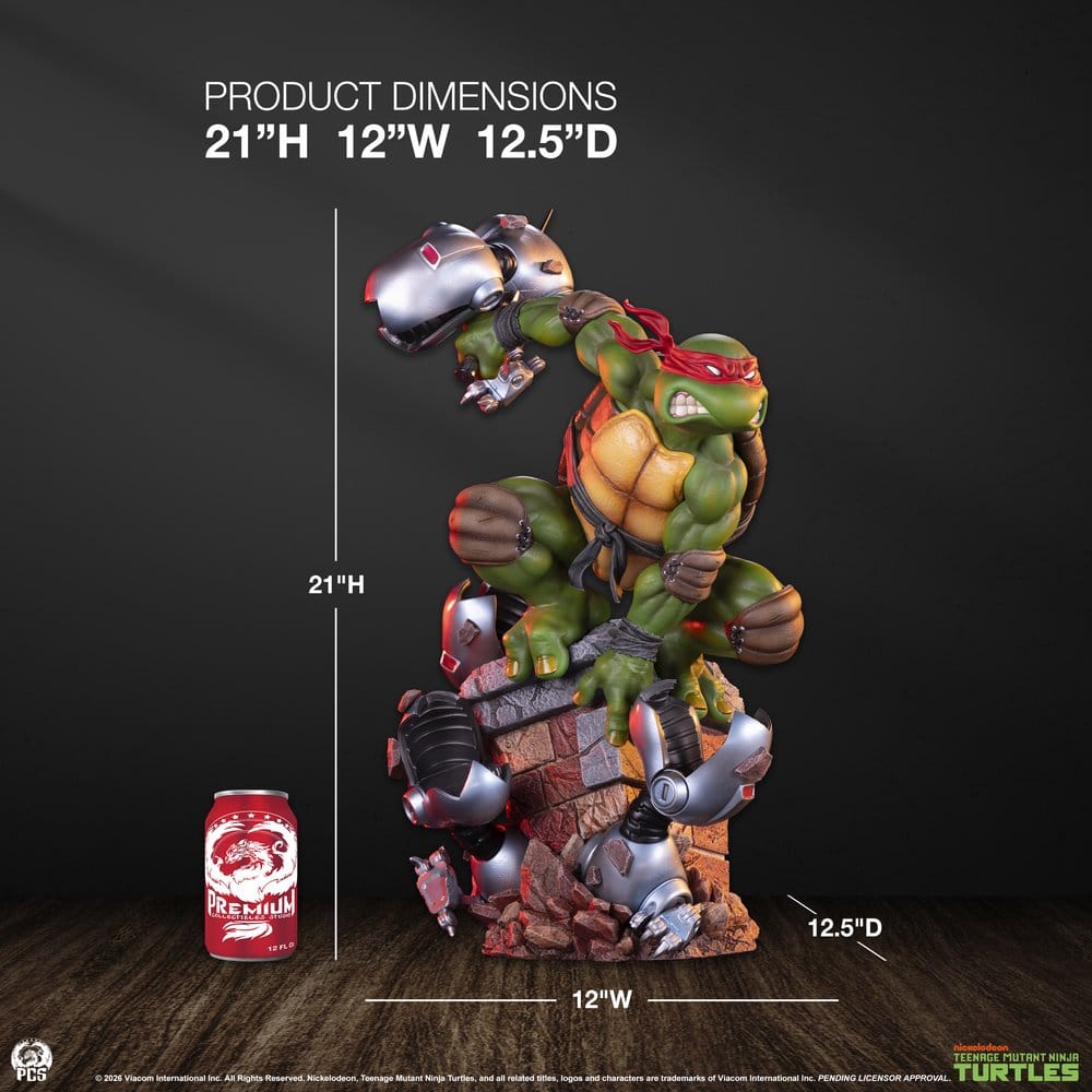 Tortugas Ninja Comic Estatua 1/4 Raphael 53 cm