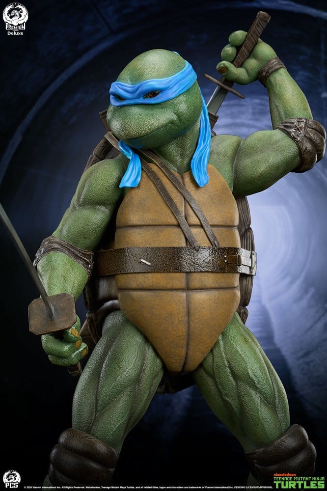 Tortugas Ninja Estatua 1/2 Leonardo Deluxe Edition 86 cm