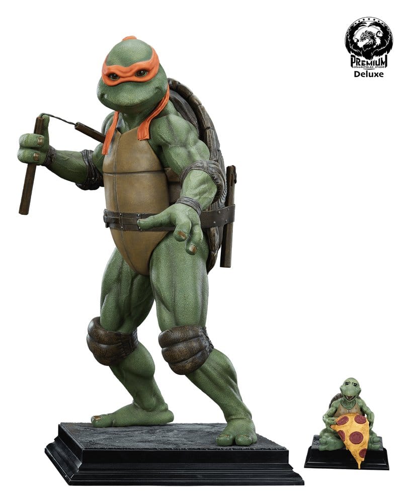 Tortugas Ninja Estatua 1/2 Michelangelo Deluxe Edition 84 cm