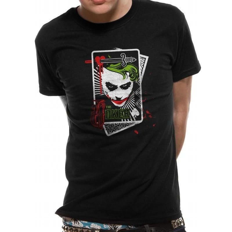 The Dark Knight Camiseta Playing Card Talla M Frikytopia