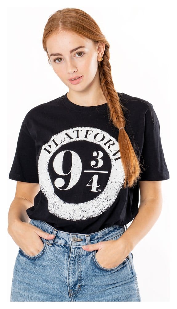 Harry Potter Camiseta Platform 9 3/4 Raised Print Talla S