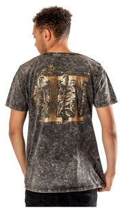 Harry Potter Camiseta Hufflepuff Acid Wash Talla XL