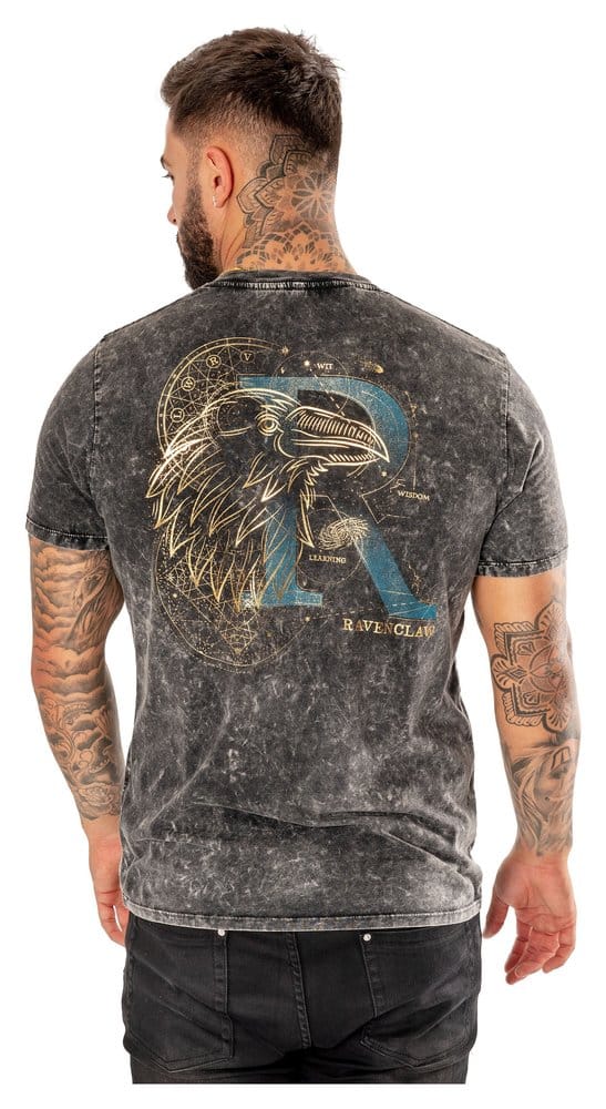 Harry Potter Camiseta Ravenclaw Acid Wash Talla M Frikytopia