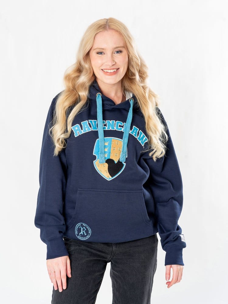 Harry Potter Sudadera capucha Ravenclaw Deluxe Talla M Frikytopia