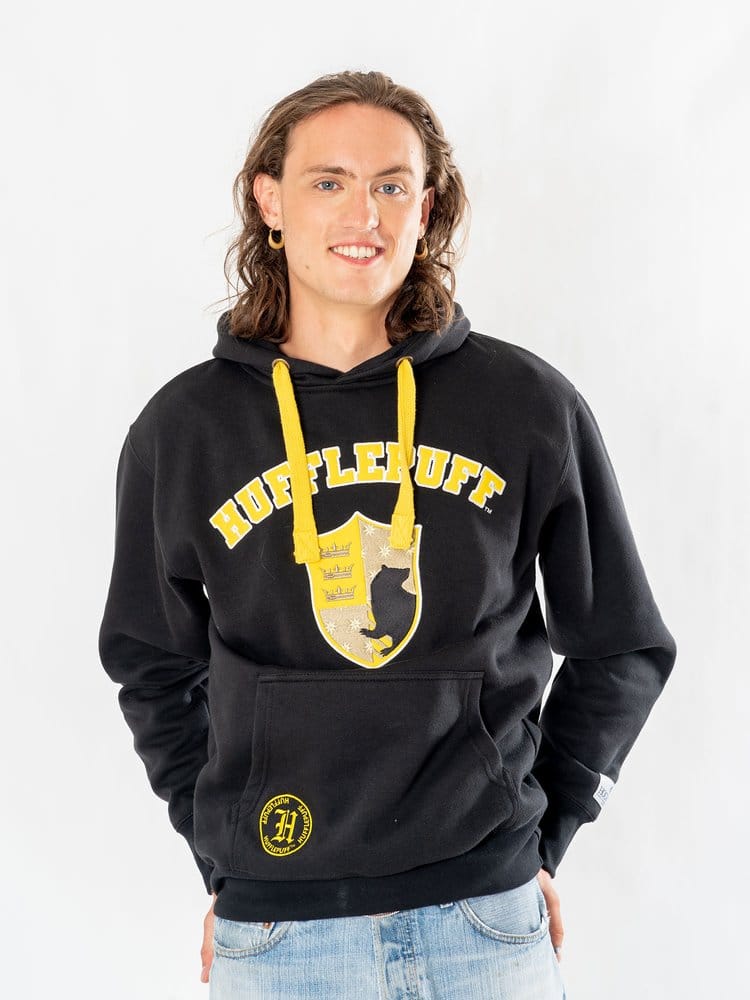 Harry Potter Sudadera capucha Hufflepuff Deluxe Talla XXL