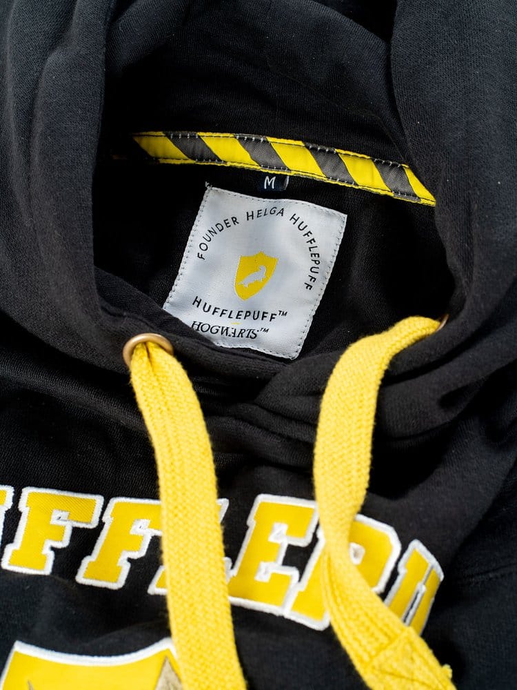 Harry Potter Sudadera capucha Hufflepuff Deluxe Talla S