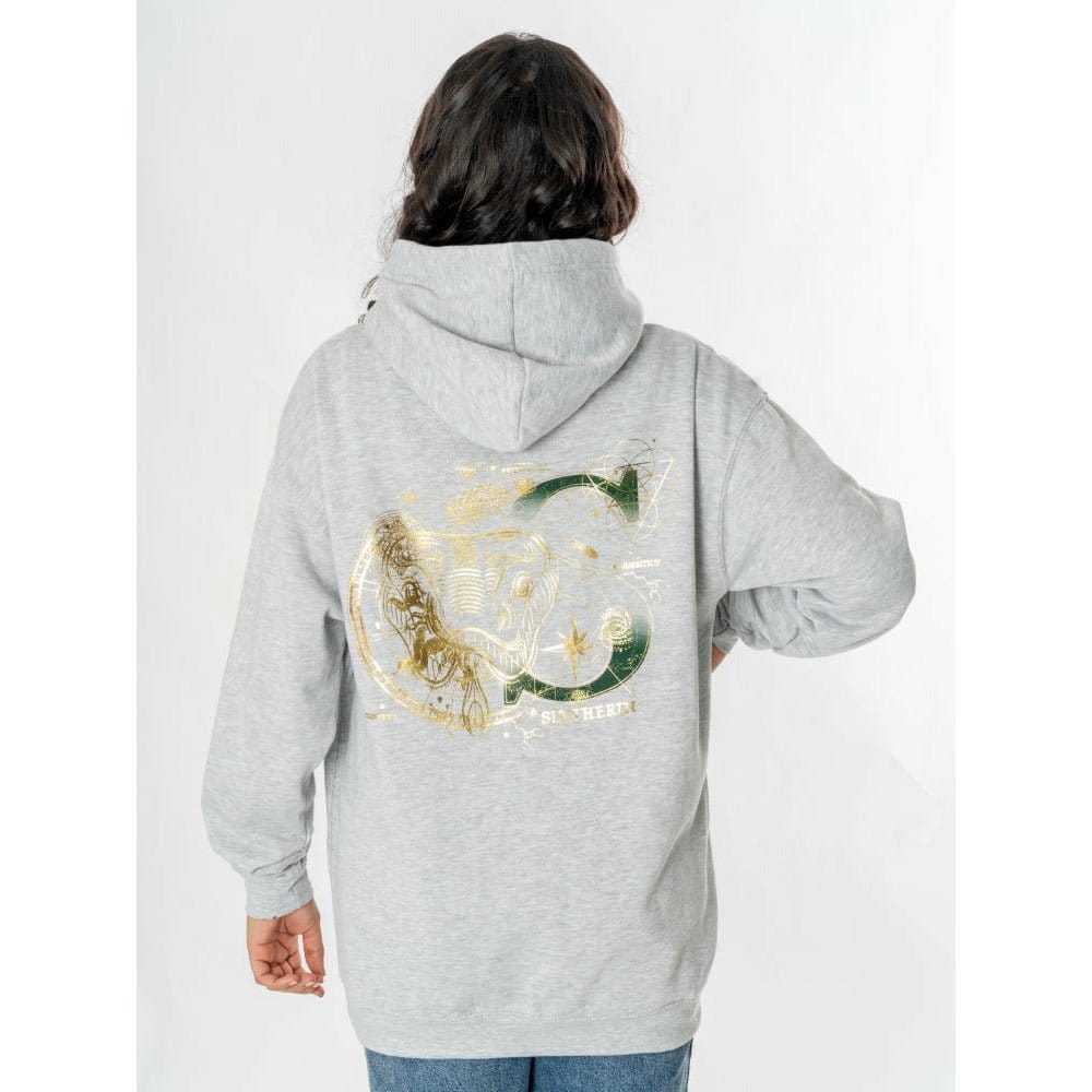 Harry Potter Sudadera capucha Slytherin Zodiac Talla M
