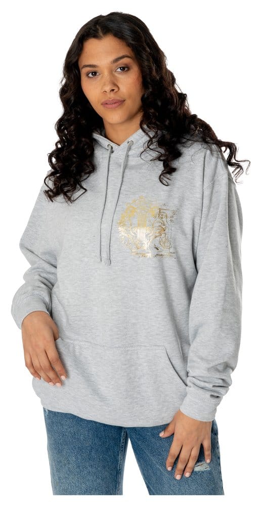 Harry Potter Sudadera capucha Hufflepuff Zodiac Talla XL