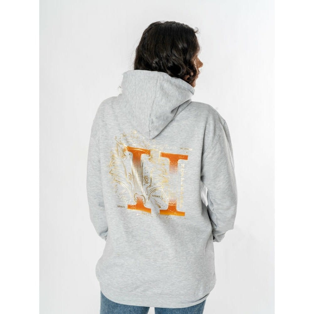 Harry Potter Sudadera capucha Hufflepuff Zodiac Talla S
