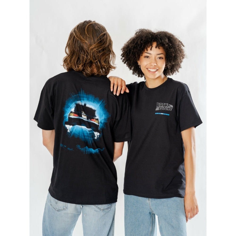 Regreso al futuro Camiseta Delorean Reverse Talla S Frikytopia