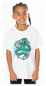Harry Potter Camiseta niño Slytherin Mosaic Talla 9-11