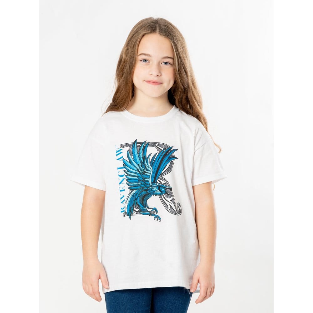 Harry Potter Camiseta niño Ravenclaw Mosaic Talla 7-8 Frikytopia