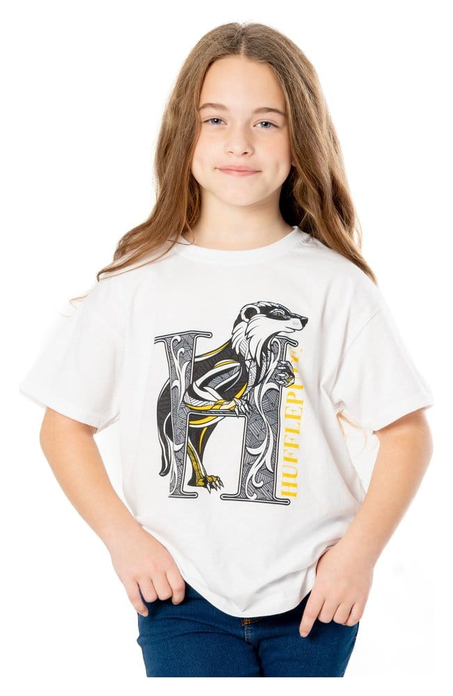 Harry Potter Camiseta niño Hufflepuff Mosaic Talla 5-6