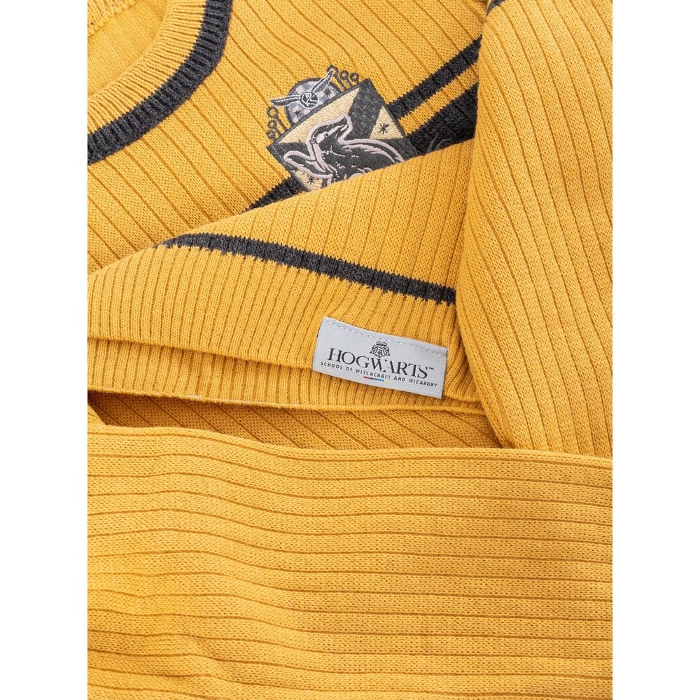Harry Potter Sudadera niño Hufflepuff Varsity Talla S