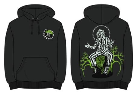 Beetlejuice Sudadera capucha Front Back World Tour Talla L