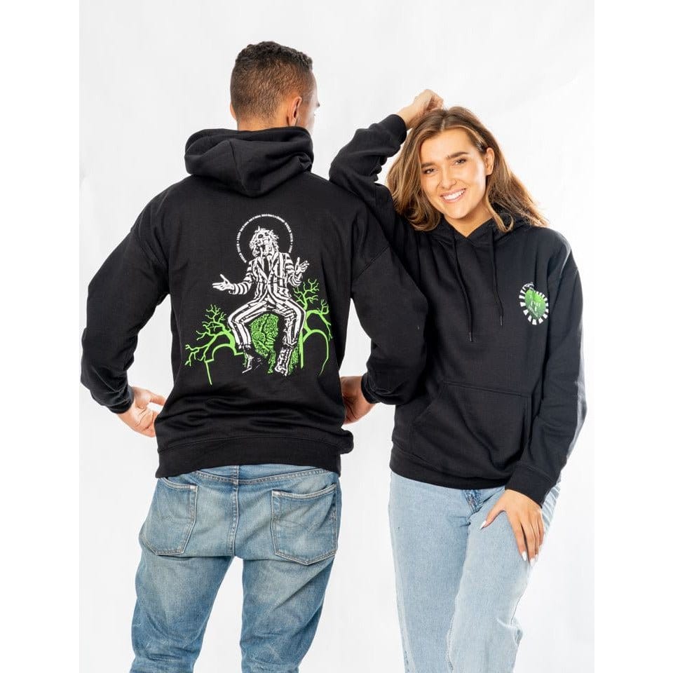 Beetlejuice Sudadera capucha Front Back World Tour Talla S