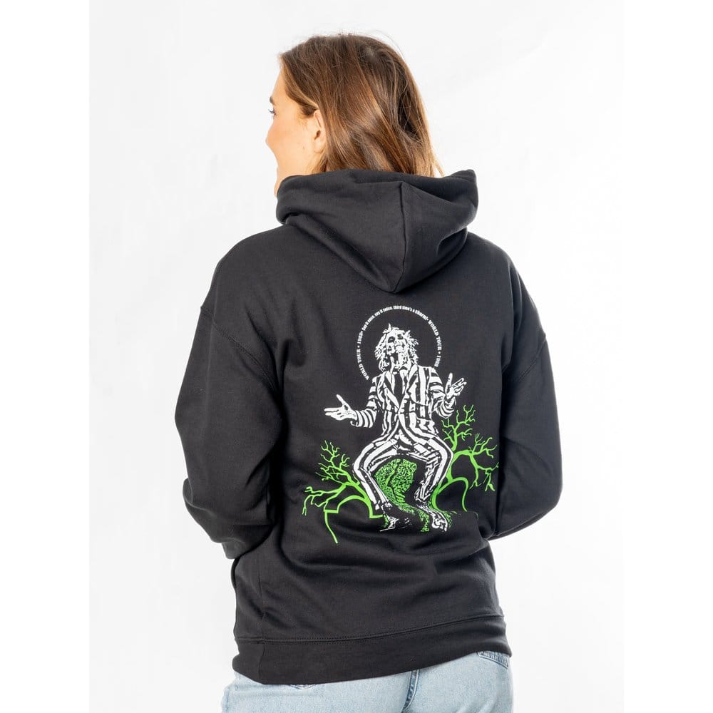 Beetlejuice Sudadera capucha Front Back World Tour Talla XXL