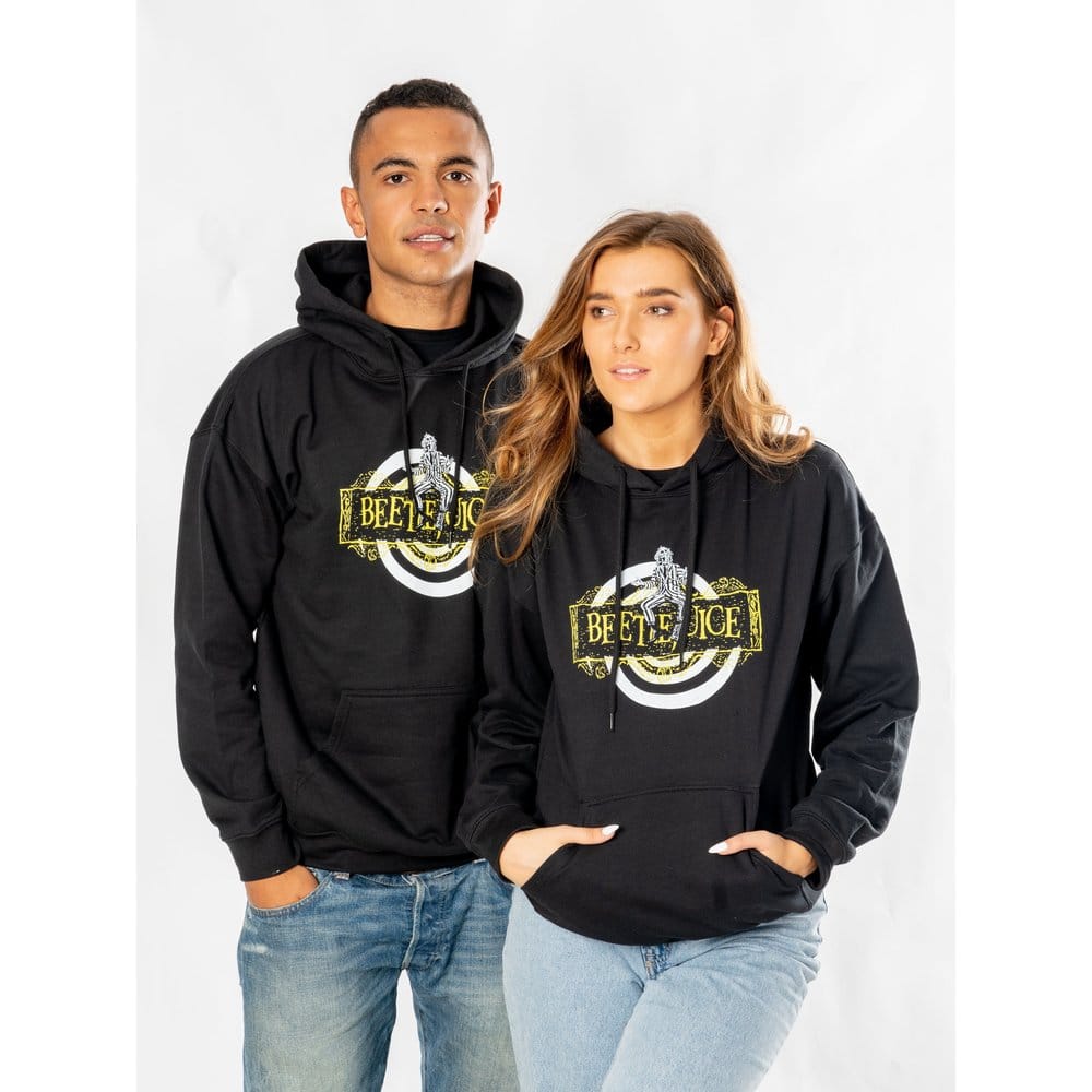 Beetlejuice Sudadera capucha Spiral Talla XL