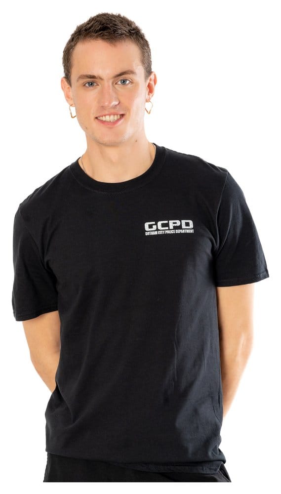 Batman Camiseta Arkham City GCPD Front Back Talla XL