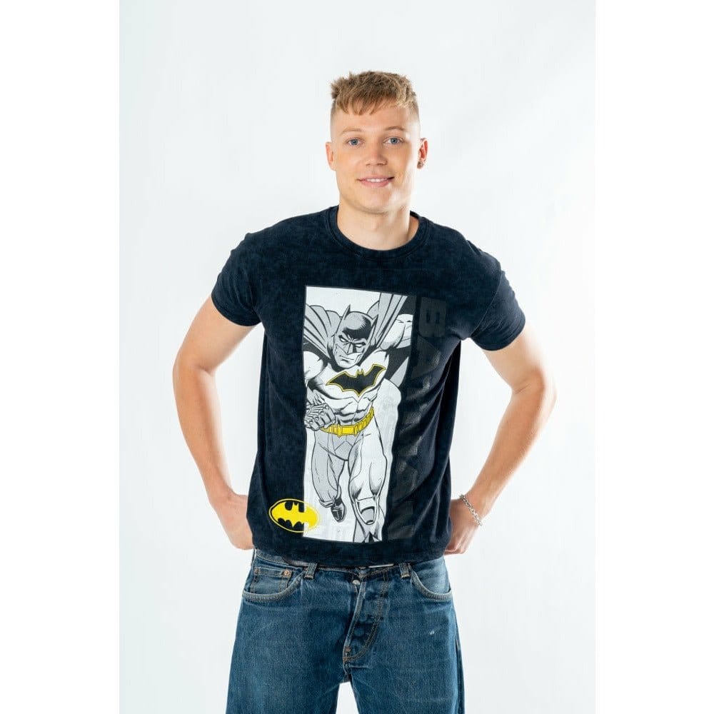 Batman Camiseta Comic Acid Wash Talla XL