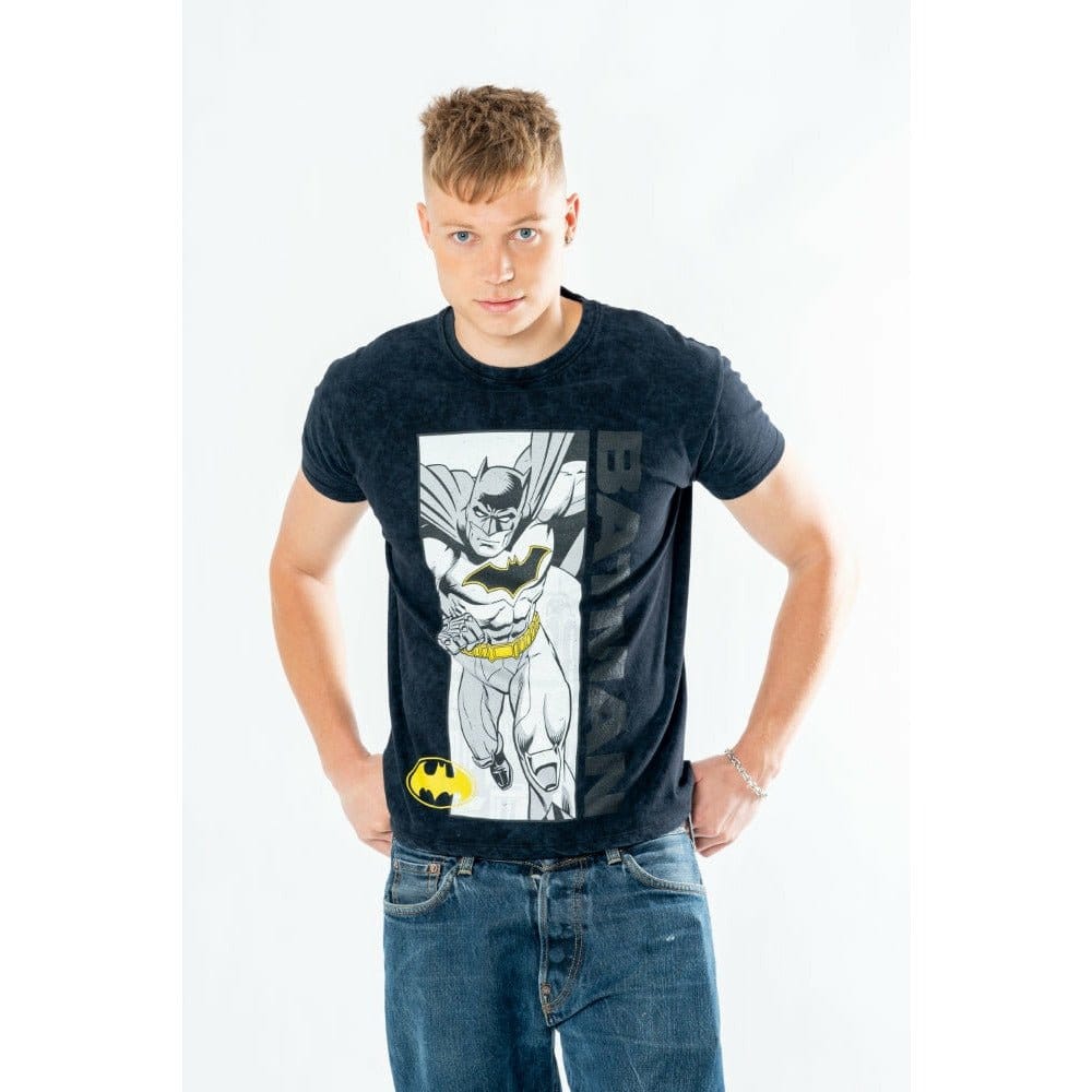 Batman Camiseta Comic Acid Wash Talla L