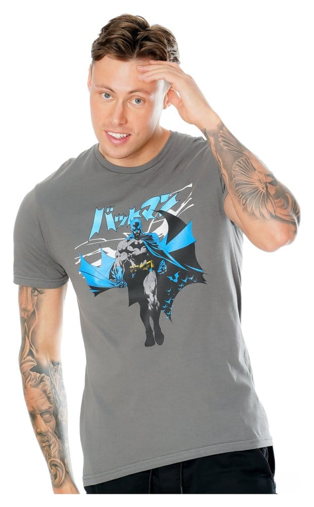 DC Comics Camiseta Batman Manga Cape Talla S