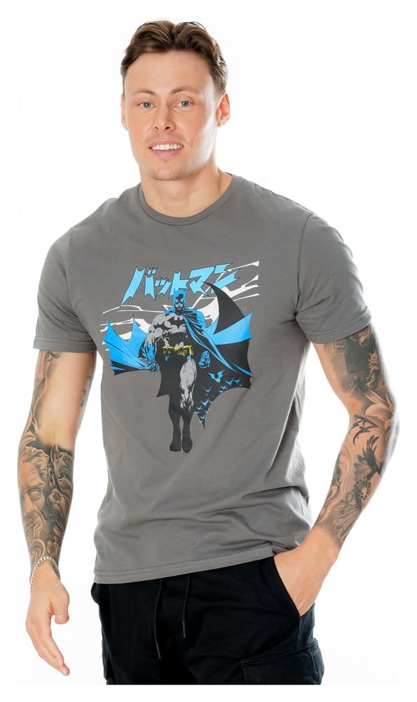 DC Comics Camiseta Batman Manga Cape Talla XXL
