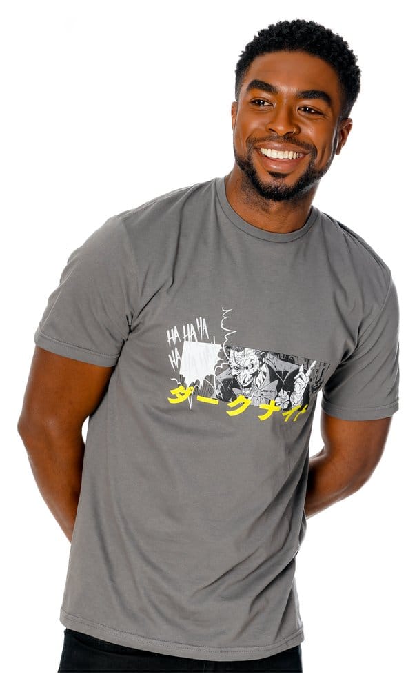 DC Comics Camiseta The Joker Manga Ha Ha Talla S