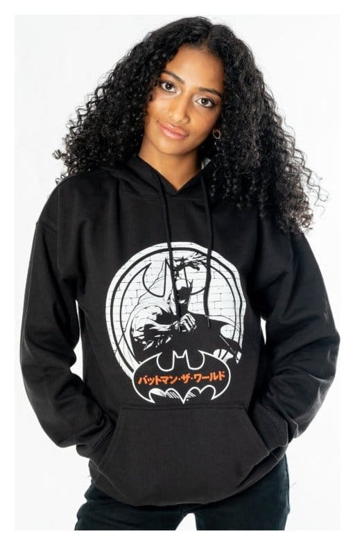 DC Comics Sudadera capucha Batman Anime Wall Talla XXL