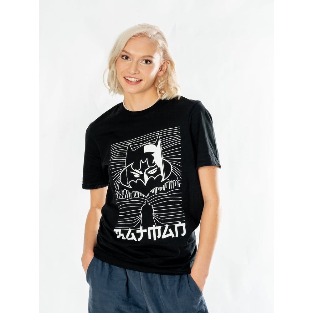 DC Comics Camiseta Batman Anime City Talla S Frikytopia