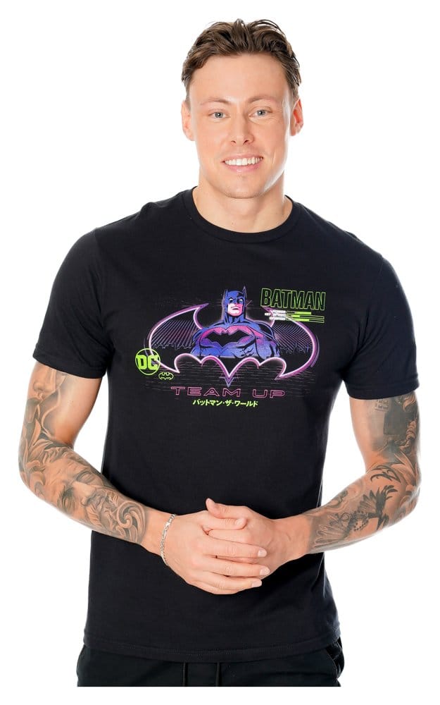 Batman Camiseta Anime Matrix Grid Talla XL