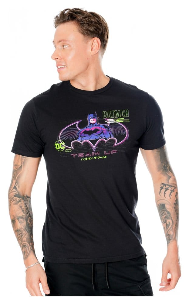 Batman Camiseta Anime Matrix Grid Talla L