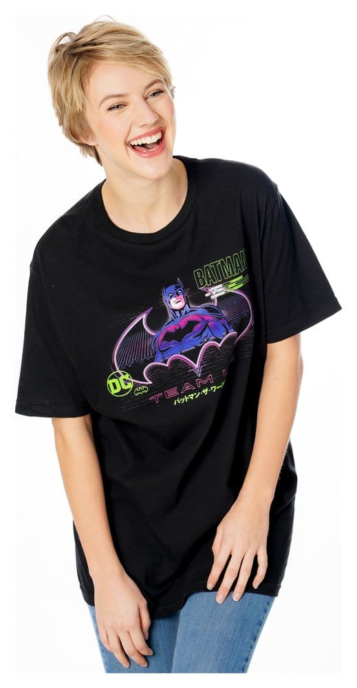 Batman Camiseta Anime Matrix Grid Talla L