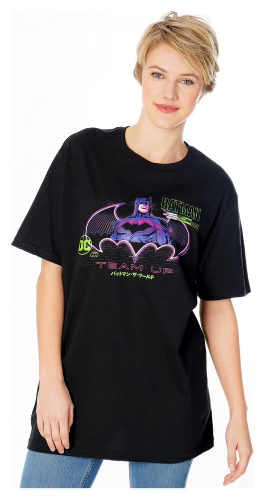 Batman Camiseta Anime Matrix Grid Talla XL