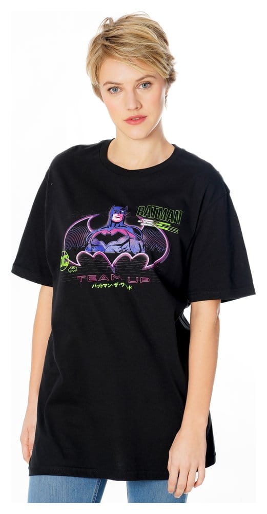 Batman Camiseta Anime Matrix Grid Talla M