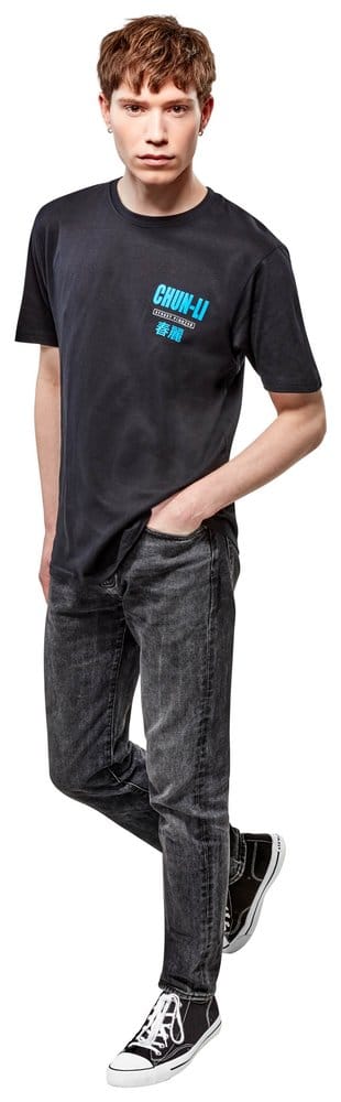 Street Fighter Camiseta Chun-Li Reverse Talla S Frikytopia